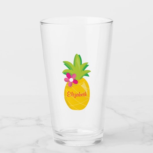 Verre Ananas mignon (Devant)