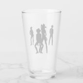 Verre Ancienne danse en ligne (Dos)