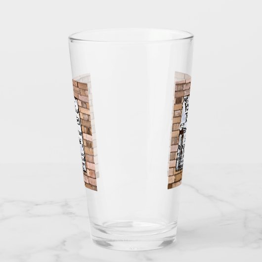 VERRE ANCIENNE ENSEIGNE D'ANGLETERRE (Gauche)