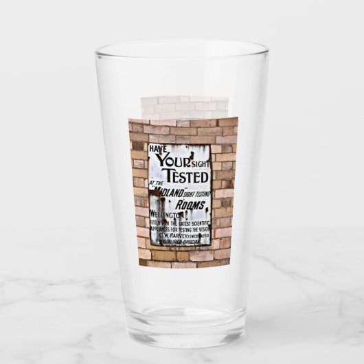 VERRE ANCIENNE ENSEIGNE D'ANGLETERRE (Devant)