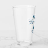 Verre Ancre Groomsman Pint Glass cadeau (Droite)