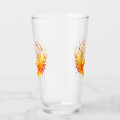 Verre Angel Fire Heart with Wings (Droite)