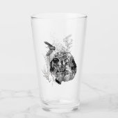 Verre Anglais Setter, chasse à la bécasse (Devant)