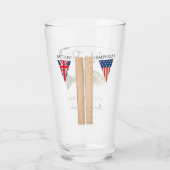 Verre Angler's Tales Pint Glass - Basse à grande bouche (Dos)