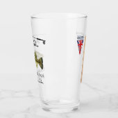 Verre Angler's Tales Pint Glass - Basse à grande bouche (Gauche)