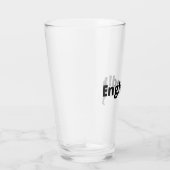 Verre Angleterre football (Droite)