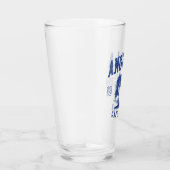 Verre Anguilla Palmier des Caraïbes 1980 (Droite)