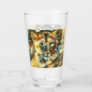 Verre AnimalArt_Lion_004