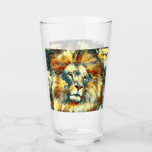Verre AnimalArt_Lion_07