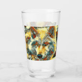 Verre AnimalArt_Wolf_004 (Dos)