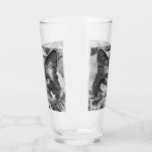 Verre AnimalArtBW_Cat_003 (Gauche)