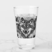 Verre AnimalArtBW_Wolf_001 (Dos)