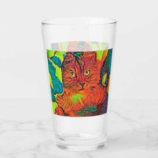 Verre AnimalColor_Cat_005 (Devant)