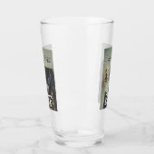 Verre Animaux de compagnie amis besties ajouter nom anim (Gauche)
