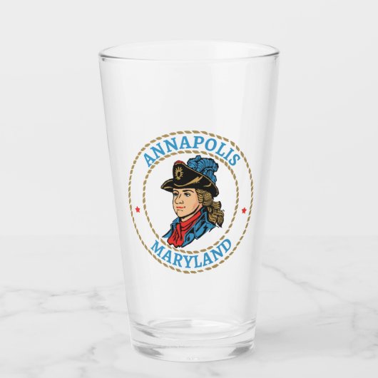 Verre Annapolis Maryland Colonial (Devant)