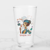 Verre Années folles renouveau Art déco (Devant)