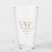 Verre Anniversaire du 50e anniversaire du Mariage d'or (Dos)
