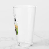 Verre Anniversaire Meilleur Chien Papa Jamais Photo Poin (Gauche)