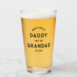 Verre Annonce de grossesse pour nouveau grand-père pour
