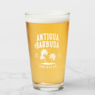 Verre Antigua & Barbuda Palmier des Caraïbes