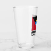 Verre Antigua-et-Barbuda (Droite)