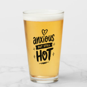 Verre Anxieux Mais Chaud