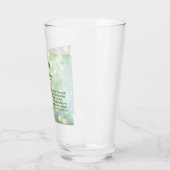 Verre Août Birthstone Peridot design (Gauche)