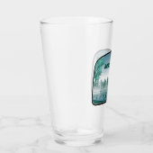 Verre Apalachia Lake Caroline du Nord Cerf (Droite)