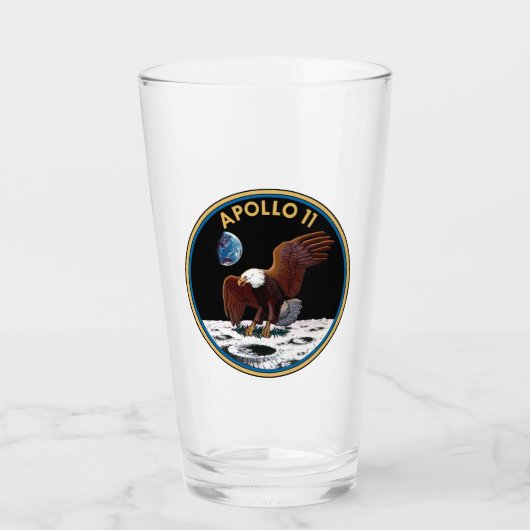 Verre Apollo 11 (Devant)