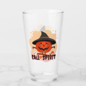 Verre Appel de l'Esprit d'Halloween (Dos)