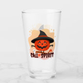 Verre Appel de l'Esprit d'Halloween (Devant)
