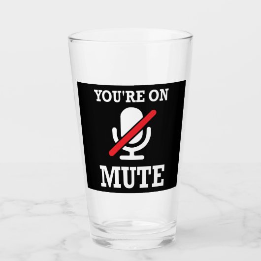 Verre Appel vidéo, travail à la maison, Tu es muet (Devant)