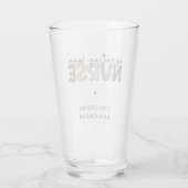 Verre Appréciation des infirmières ou infirmiers en sall (Dos)