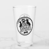 Verre approuvé pour chien (Dos)