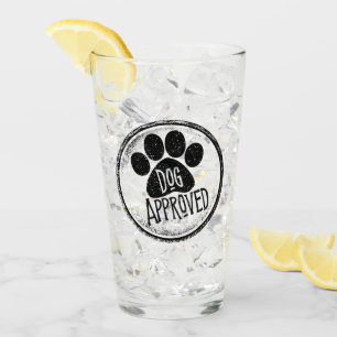Verre approuvé pour chien