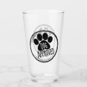 Verre approuvé pour chien (Devant)