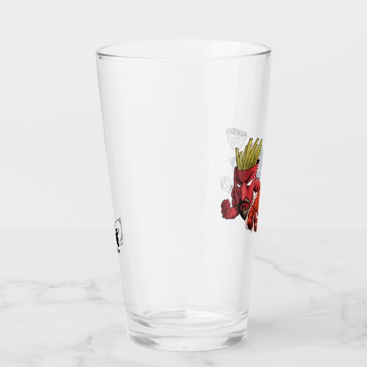 Verre Aqua Ado Force de la faim Anime Graphisme (Droite)