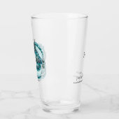 Verre Aqua Drqagon : Perle de pierre de naissance de jui (Gauche)