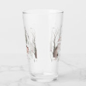 Verre Aquarelle Animaux forestiers (Droite)