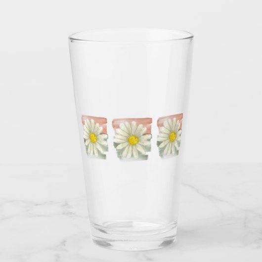 Verre Aquarelle blanche (Devant)