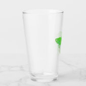Verre Aquarelle de poisson Betta verte (Droite)