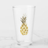 Verre Aquarelle fine ananas (Devant)