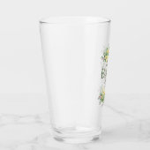 Verre Aquarelle Lemons Fleurs Botaniques (Droite)