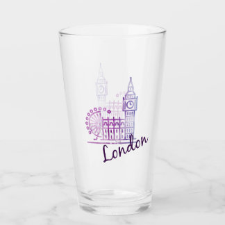 Verre Aquarelle Londres, Big Ben