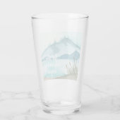 Verre Aquarelle moderne Nature Commençons l'aventure (Dos)