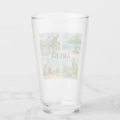 Verre Aquarelle multivu d'Aruba (Dos)