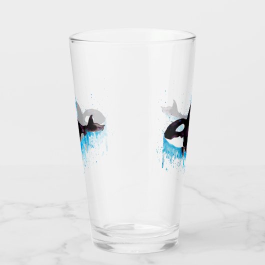 Verre Aquarelle Orca (Droite)