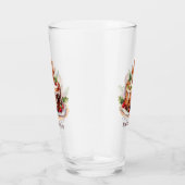 Verre Aquarelle pain d'épices gâteau ajouter nom (Droite)