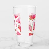 Verre Aquarelle pastèque 1 (Droite)