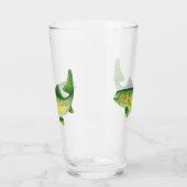 Verre Aquarelle truite arc-en-ciel (Gauche)